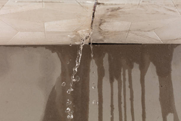 Professional Flood Damage Cleanup technician working in Hampton, VA